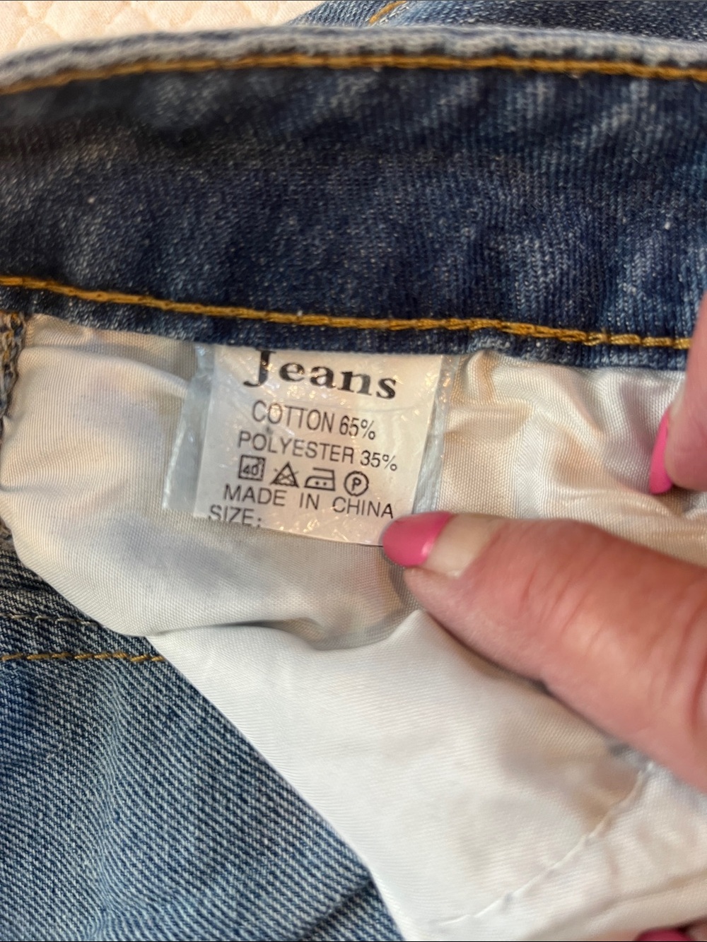Chartou collection barel jeans. NWT. Size medium - Picture 3 of 12